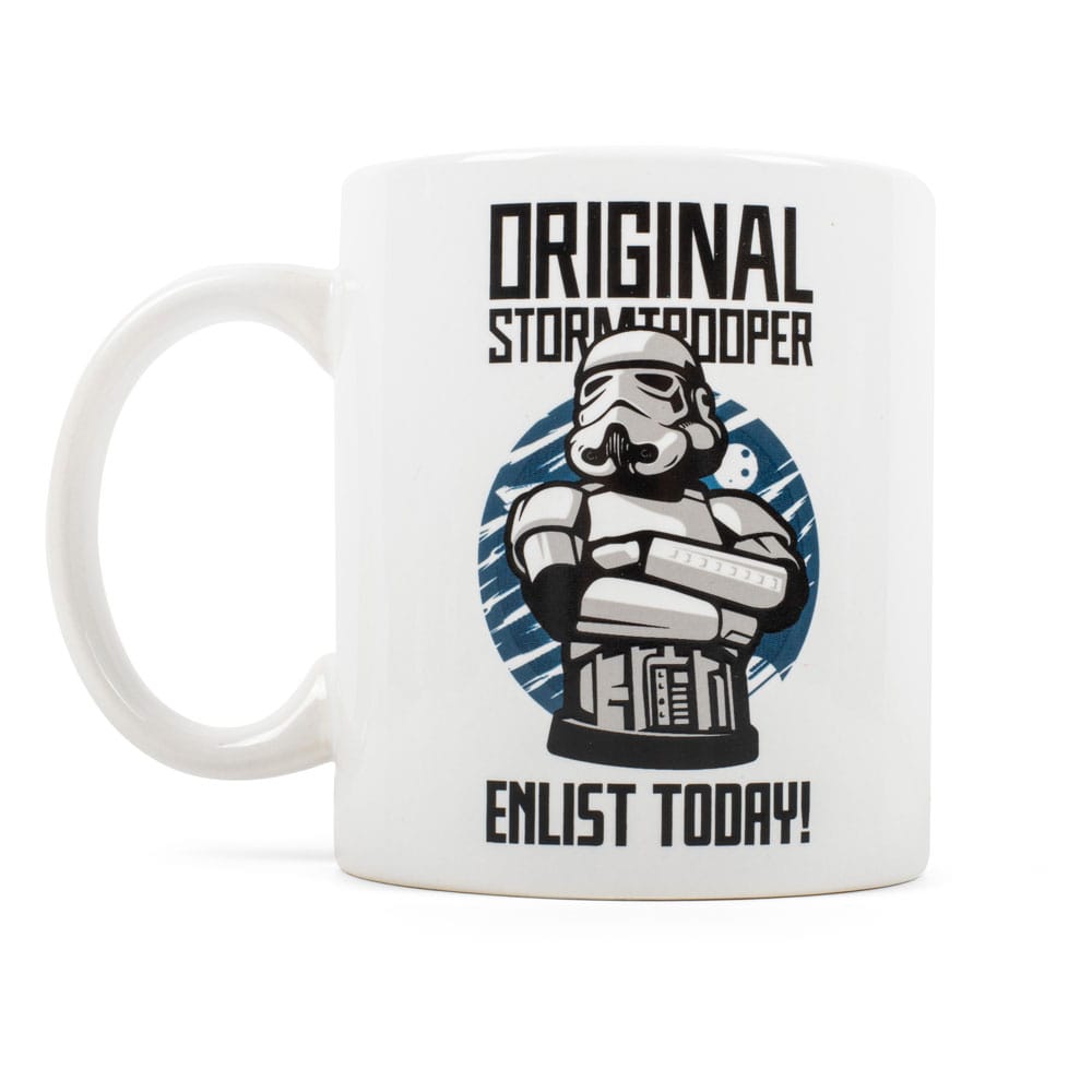 Original Stormtrooper Tasse Enlist Today White Image 1