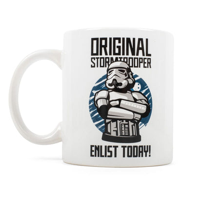 Original Stormtrooper Tasse Enlist Today White Image 1