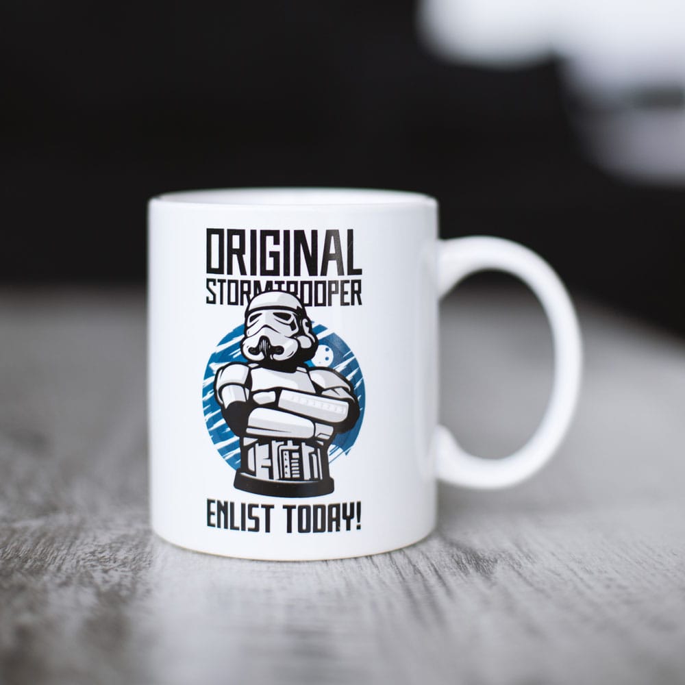 Original Stormtrooper Tasse Enlist Today White Image 2