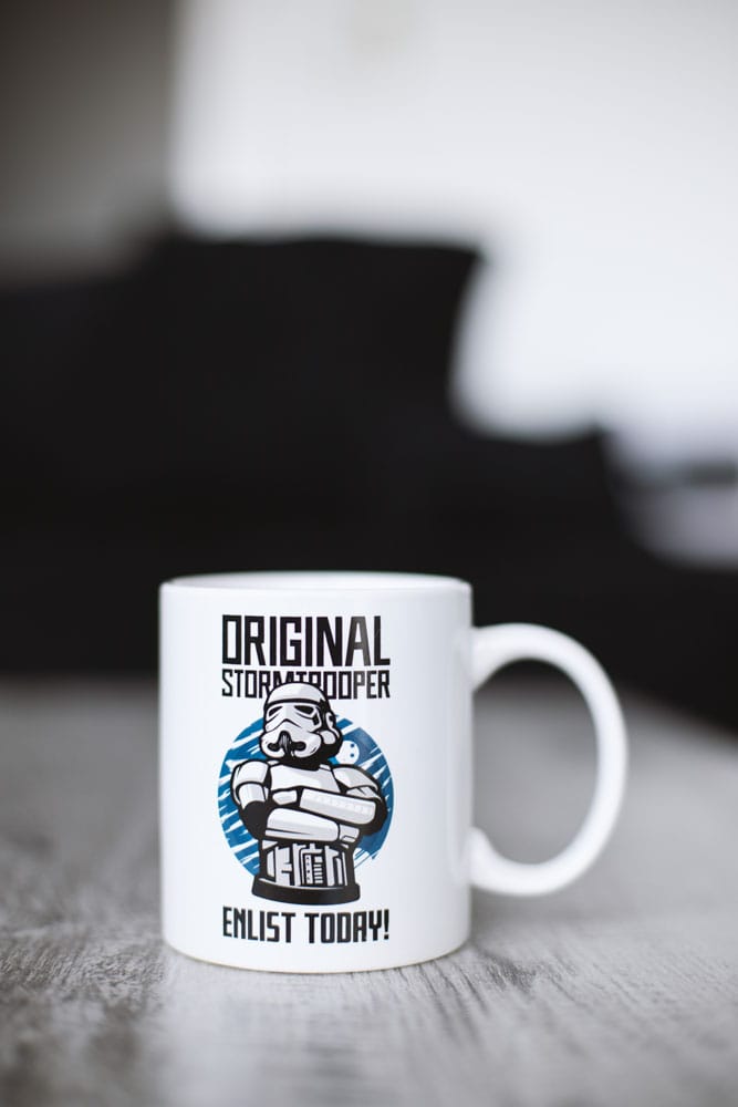 Original Stormtrooper Tasse Enlist Today White Image 3