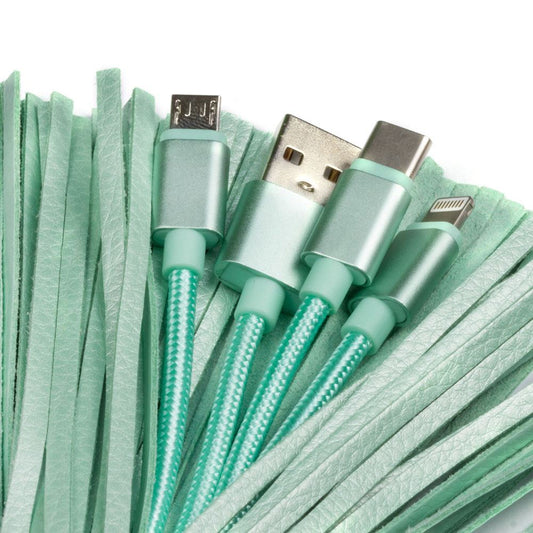 Pusheen USB Ladekabel 3in1 mit Schlüsselanhänger Tassel Image 2