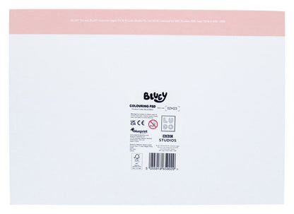 Bluey Malbuch A4 & Sticker Set Image 2
