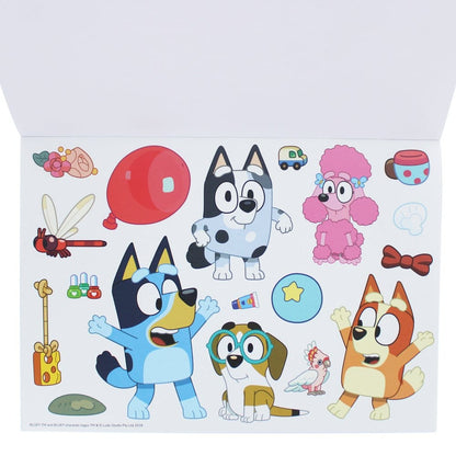 Bluey Malbuch A4 & Sticker Set Image 3