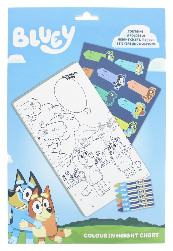 Bluey Mitwachs-Messlatte Image 1