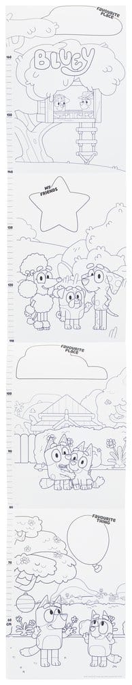 Bluey Mitwachs-Messlatte Image 2