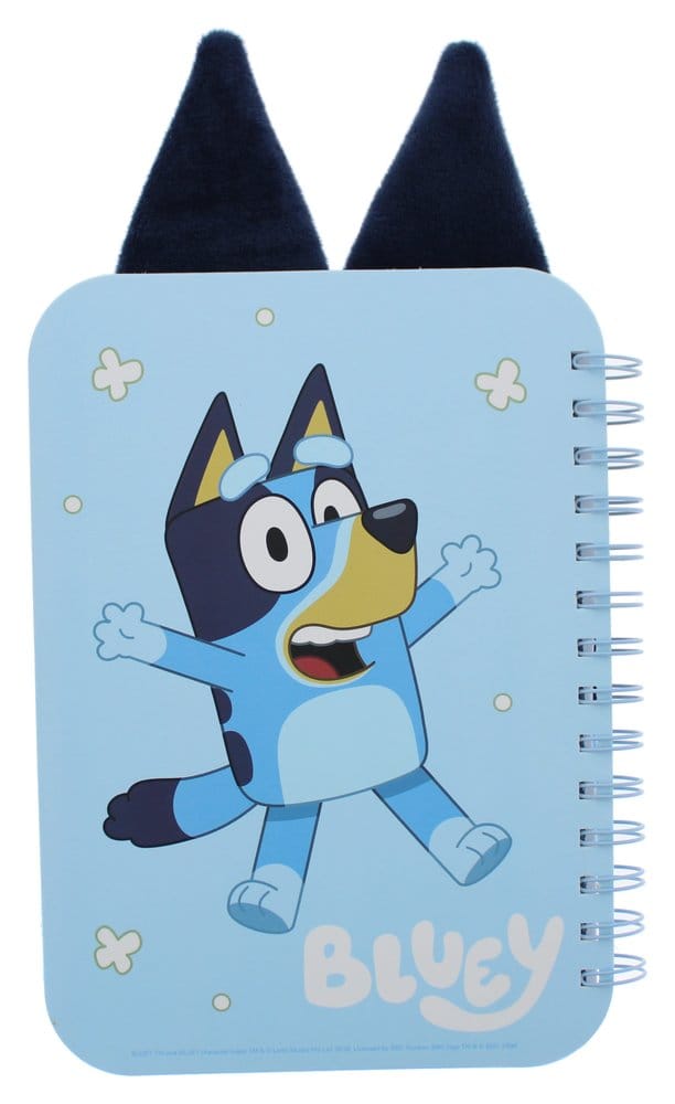 Bluey Plüsch Notizbuch Blau Image 2