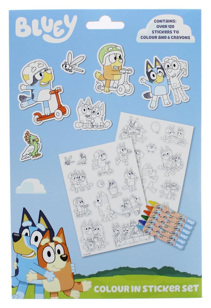 Bluey Sticker-Malset Image 2