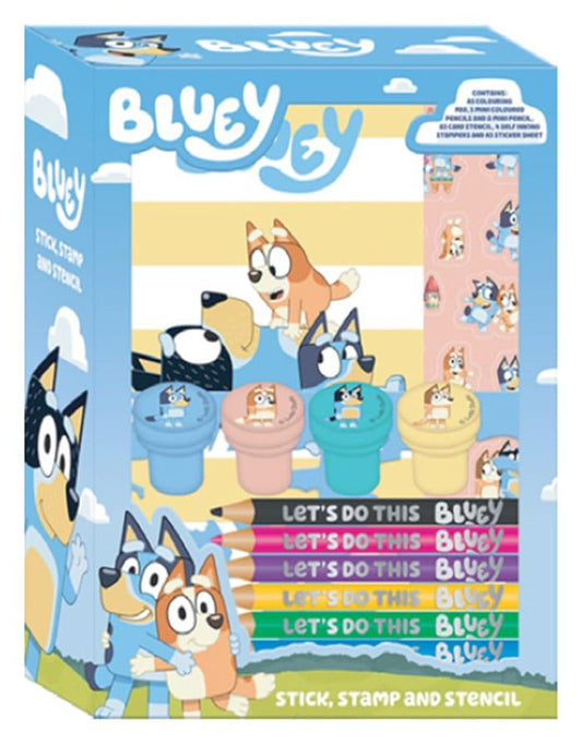 Bluey Kreativ-Malset 14-teilig Image 1