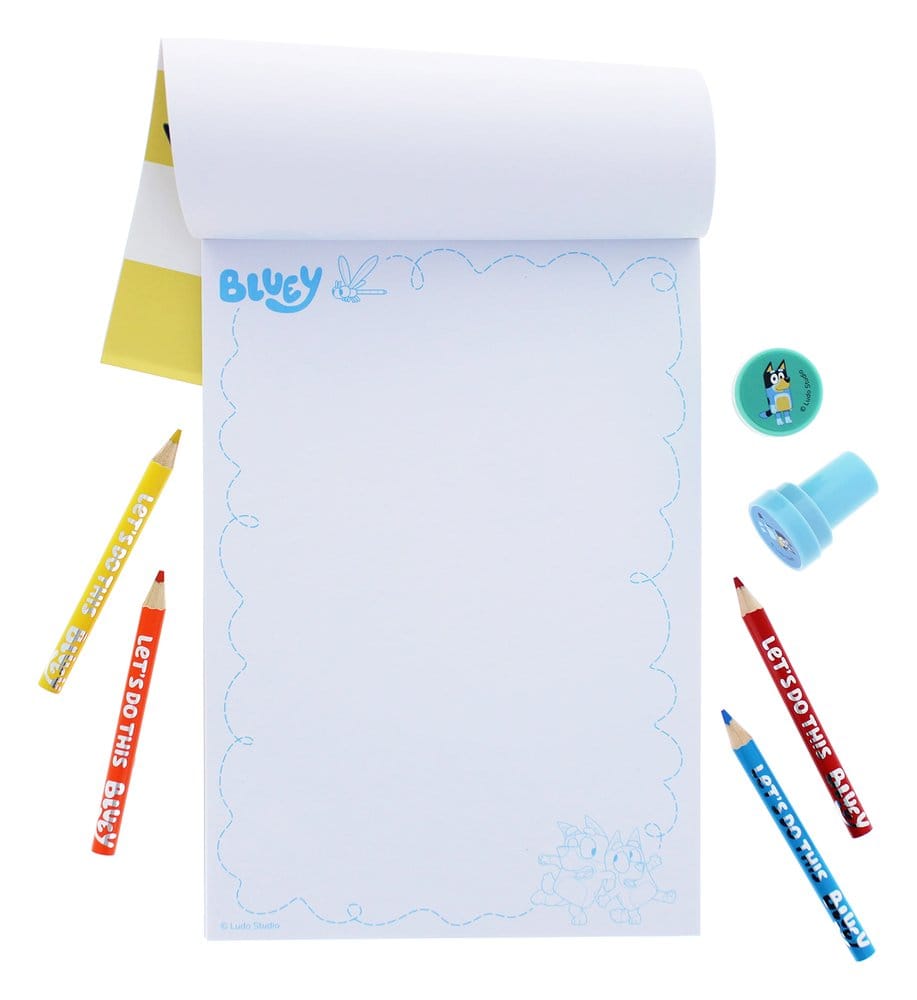 Bluey Kreativ-Malset 14-teilig Image 3