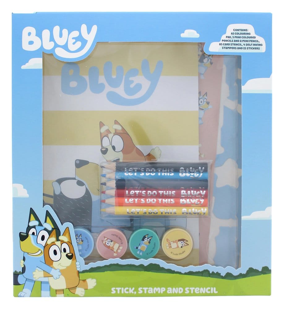 Bluey Kreativ-Malset 14-teilig Image 4