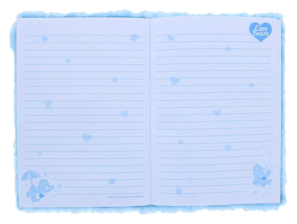 Glücksbärchis Plüsch-Notizbuch Blau Image 2