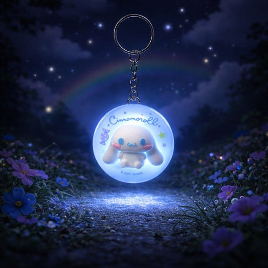 Sanrio Leuchtender Schlüsselanhänger Cinnamoroll Image 2