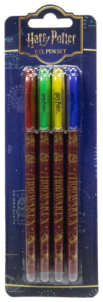 Harry Potter Gelstifte 4er-Pack Magical Locations Image 1
