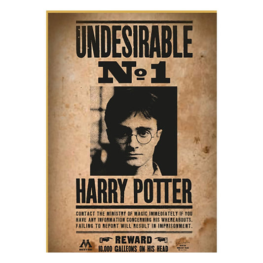 Harry Potter Puzzle Wanted No1 Harry Potter (50 Teile) Image