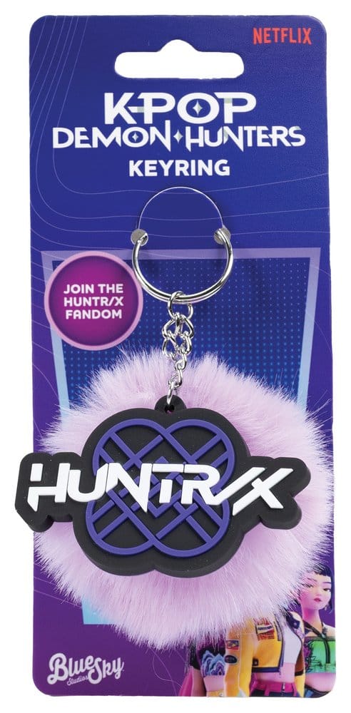 KPop Demon Hunters Pom Pom Schlüsselanhänger Huntr/x Image