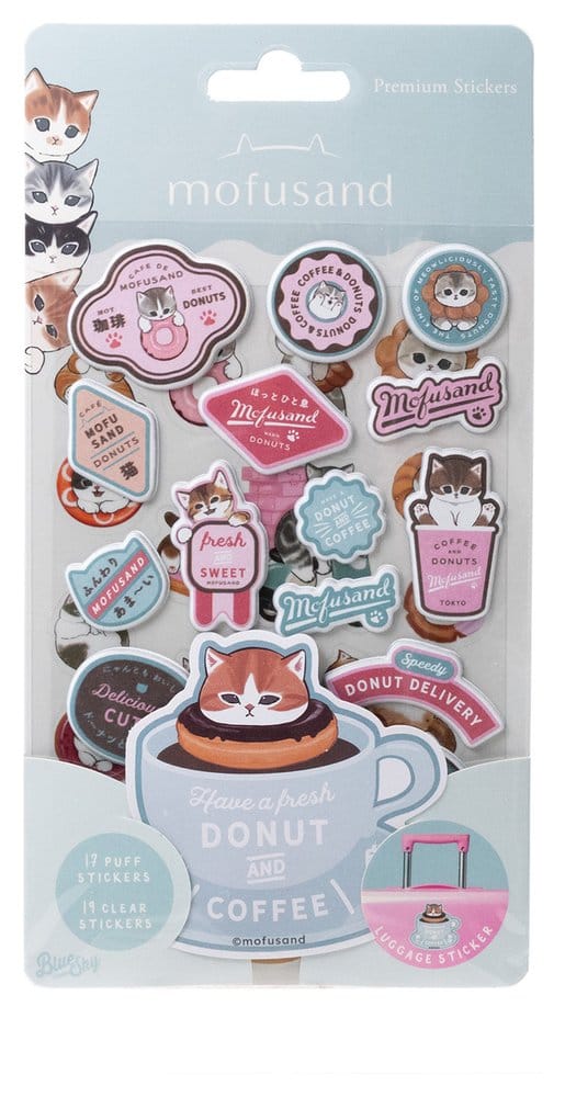 Mofusand Sticker-Set Premium Image 1