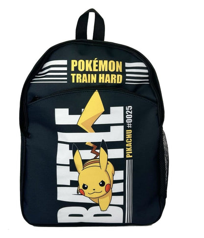 Pokémon Rucksack Pokémon Train Hard Schwarz Image 1