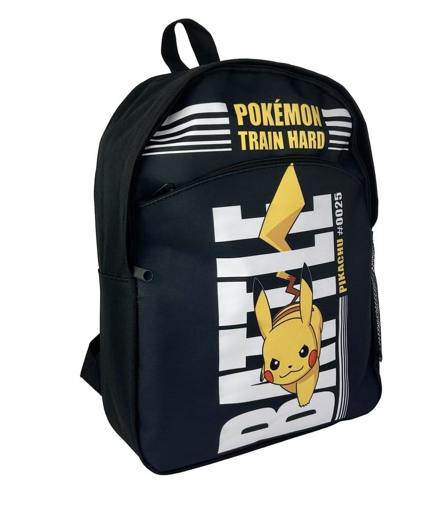 Pokémon Rucksack Pokémon Train Hard Schwarz Image 3