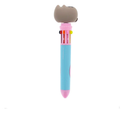 Pusheen Mehrfarbiger Stift Spinny By The Pool Blau Image 3