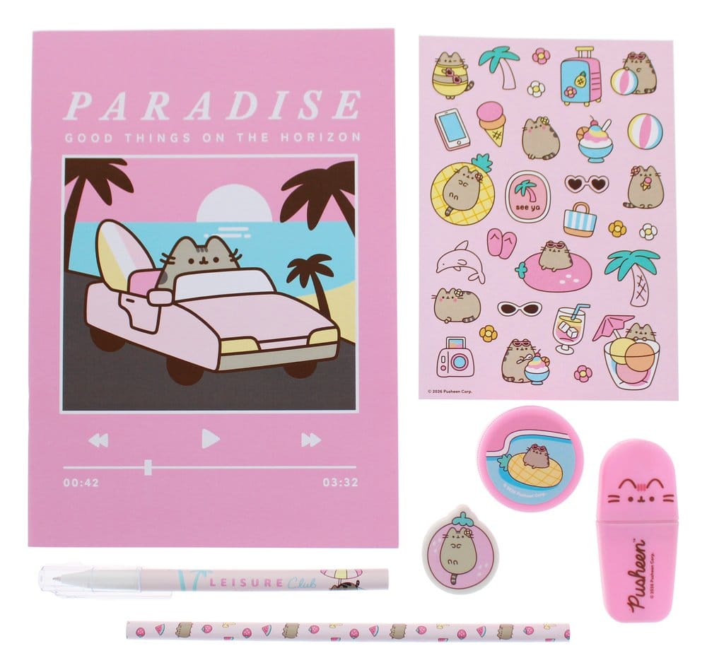 Pusheen Schreibset 7-teilig Image 1