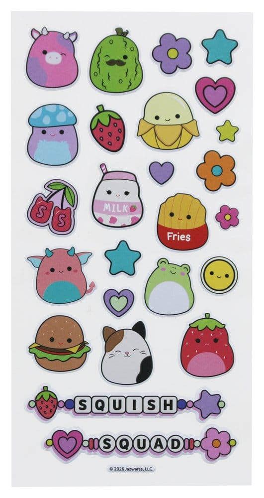 Squishmallows Sticker Set Super Puffy Image 3