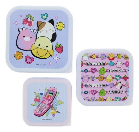 Squishmallows Snackboxen 3er-Pack Image 1