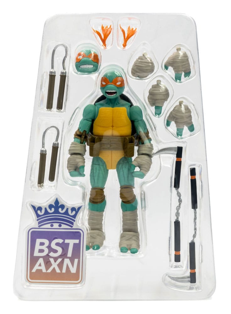 Teenage Mutant Ninja Turtles BST AXN Actionfigur Michelangelo (IDW Comics) 13 cm Image 9