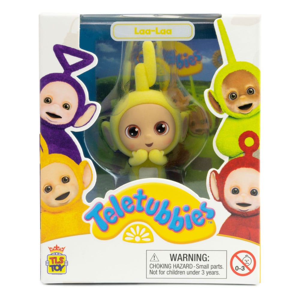 Teletubbies Cheebee Minifigur Laa-Laa Flocked 6 cm Image 4
