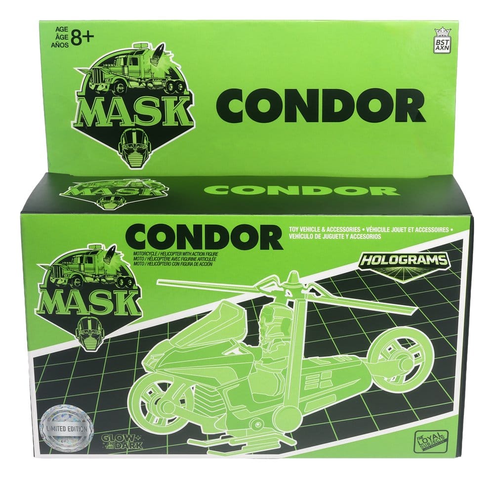 M.A.S.K. Fahrzeug Condor Hologram Variant (Glow in the Dark) Image 10