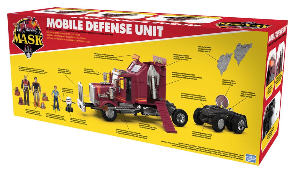 M.A.S.K. Wave 1 Fahrzeug Mobile Defense Unit Limited Edition Image 7
