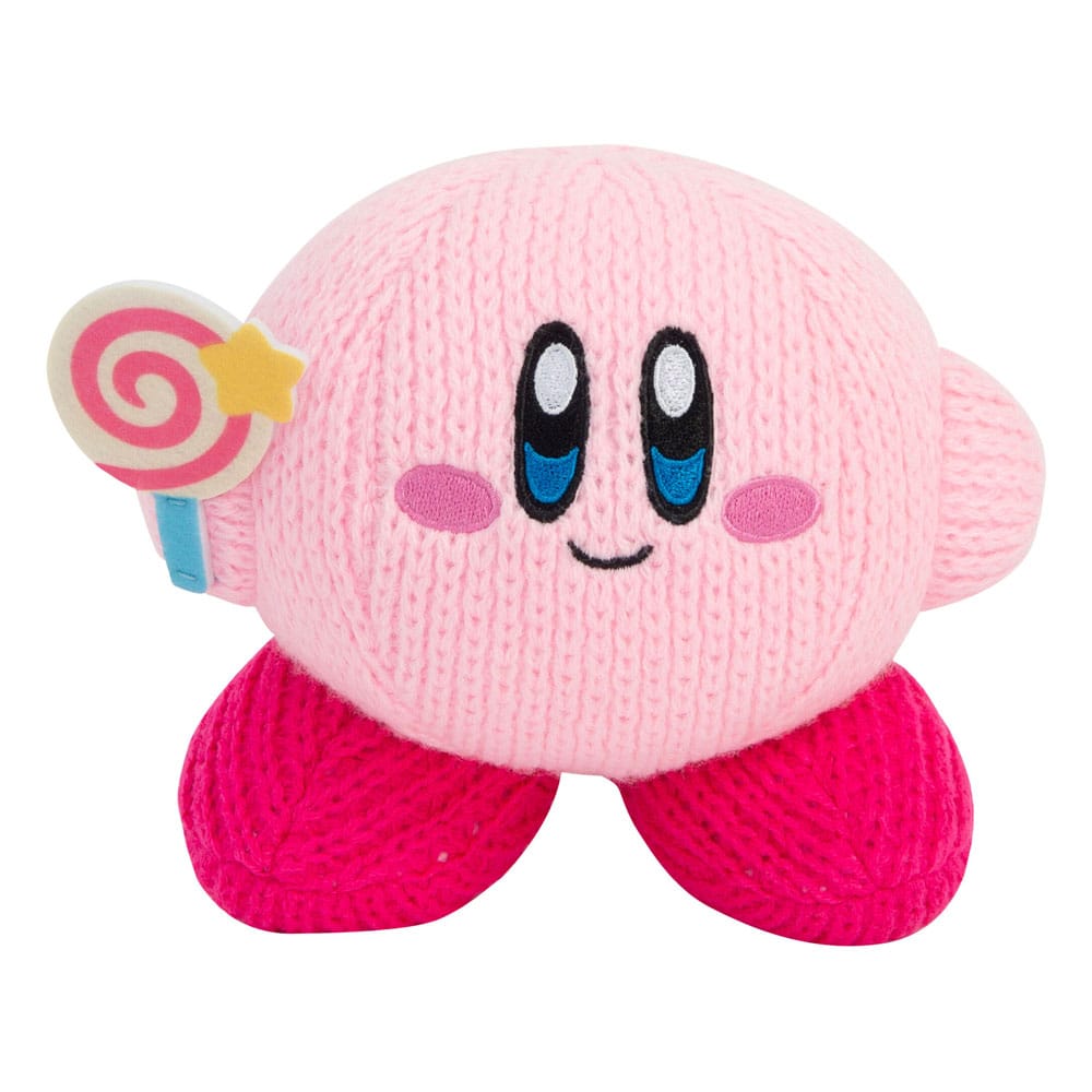 Kirby Nuiguru-Knit Plüschfigur Kirby with Invincible Candy Wand Image 1
