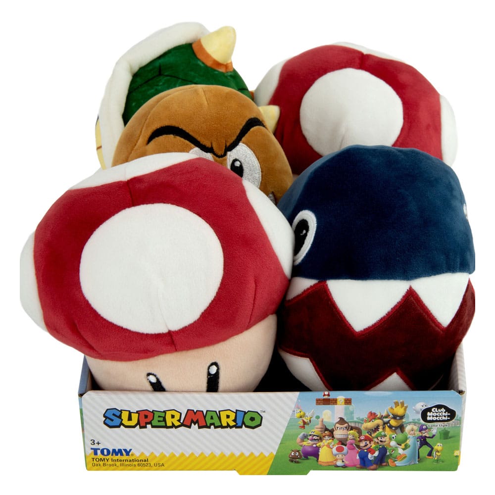 Super Mario Mocchi-Mocchi Junior Plüschfiguren Wave 11 15 cm Sortiment (5) Image 1