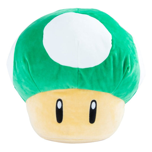 Super Mario Mocchi-Mocchi Mega Plüschfigur 1-Up-Pilz 36 cm Image 1