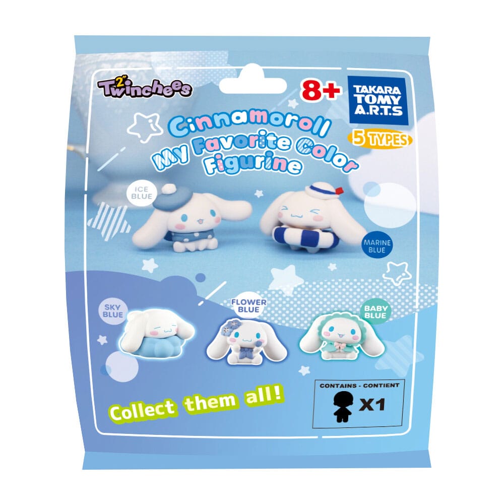 Sanrio Twinchees Minifiguren Cinamoroll My Favourite Colour 5 cm Display (24) Image 1