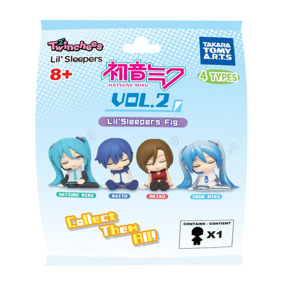 Hatsune Miku Twinchees Minifiguren Lil' Sleepers Wave 2 5 cm Display (24) Image 1