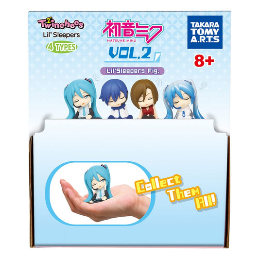 Hatsune Miku Twinchees Minifiguren Lil' Sleepers Wave 2 5 cm Display (24) Image 2