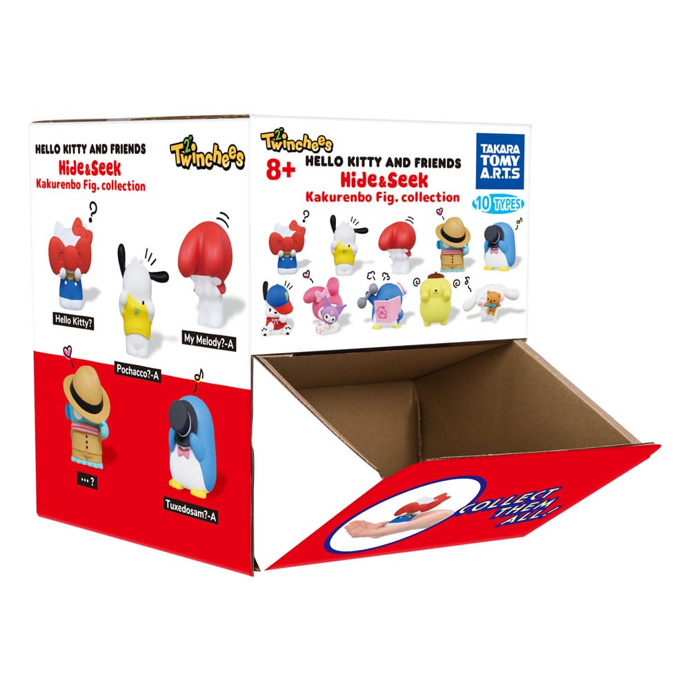 Sanrio Twinchees Minifiguren Hello Kitty & Friends Hide ´n´ Seek 5 cm Display (24) Image 3