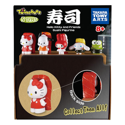 Sanrio Twinchees Minifiguren Hello Kitty & Friends Sushi Kawai 5 cm Display (24) Image 2