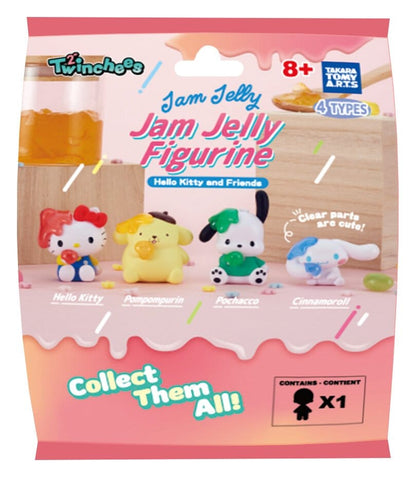 Sanrio Twinchees Minifiguren Hello Kitty & Friends Jam Jelly 5 cm Blind Pack Display (24) Image 2