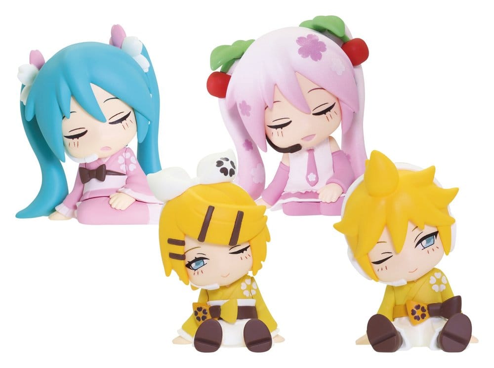 Hatsune Miku Twinchees Minifiguren Lil' Sleepers Wave 3 5 cm Blind Pack Display (24) Image 1