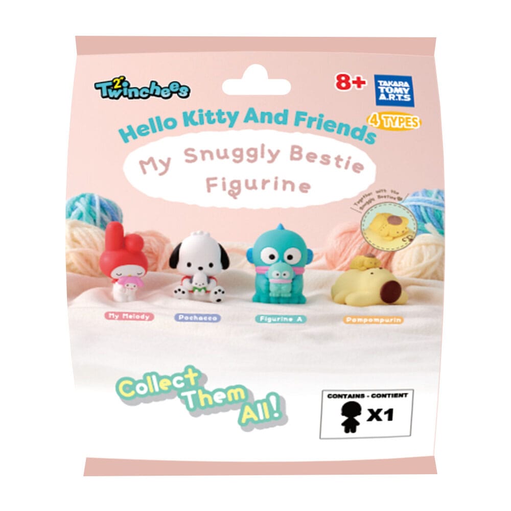 Sanrio Twinchees Minifiguren Hello Kitty & Friends My Cuddly Buddy 5 cm Blind Pack Display (24) Image 6