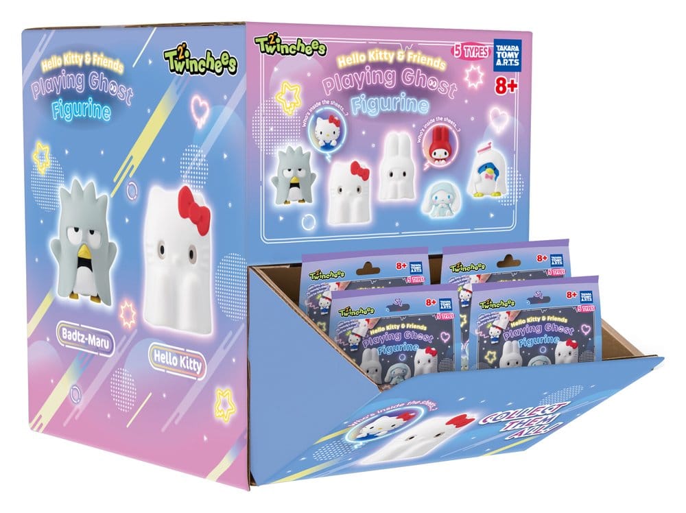 Sanrio Twinchees Minifiguren Hello Kitty & Friends Playing Ghost 5 cm Blind Pack Display (24) Image 8