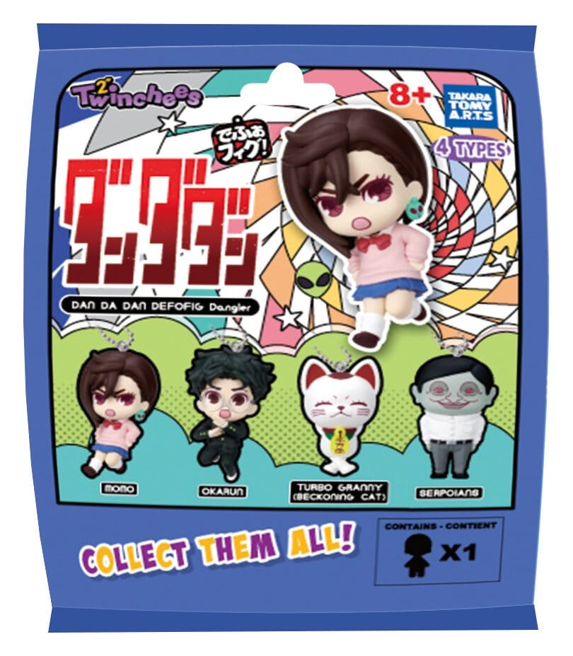 Dandadan Twinchees Dangler Minifiguren Defofig! 5 cm Blind Pack Display (24) Image 6