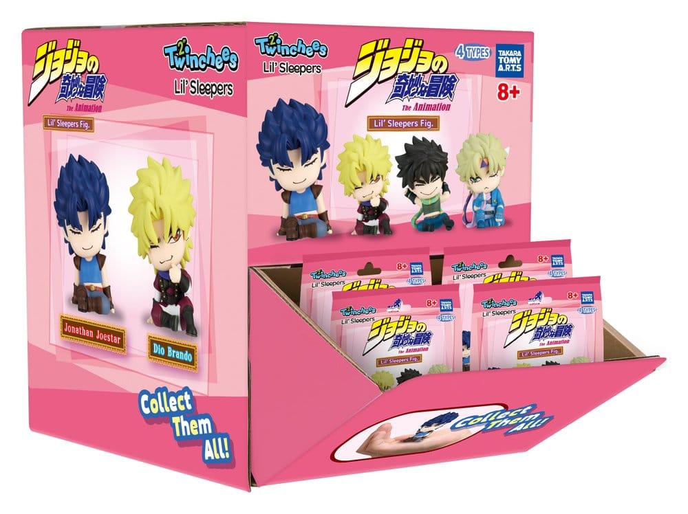 Jojo´s Bizzare Adventure Twinchees Minifiguren Lil´Sleepers 5 cm Blind Pack Display (24) Image 6