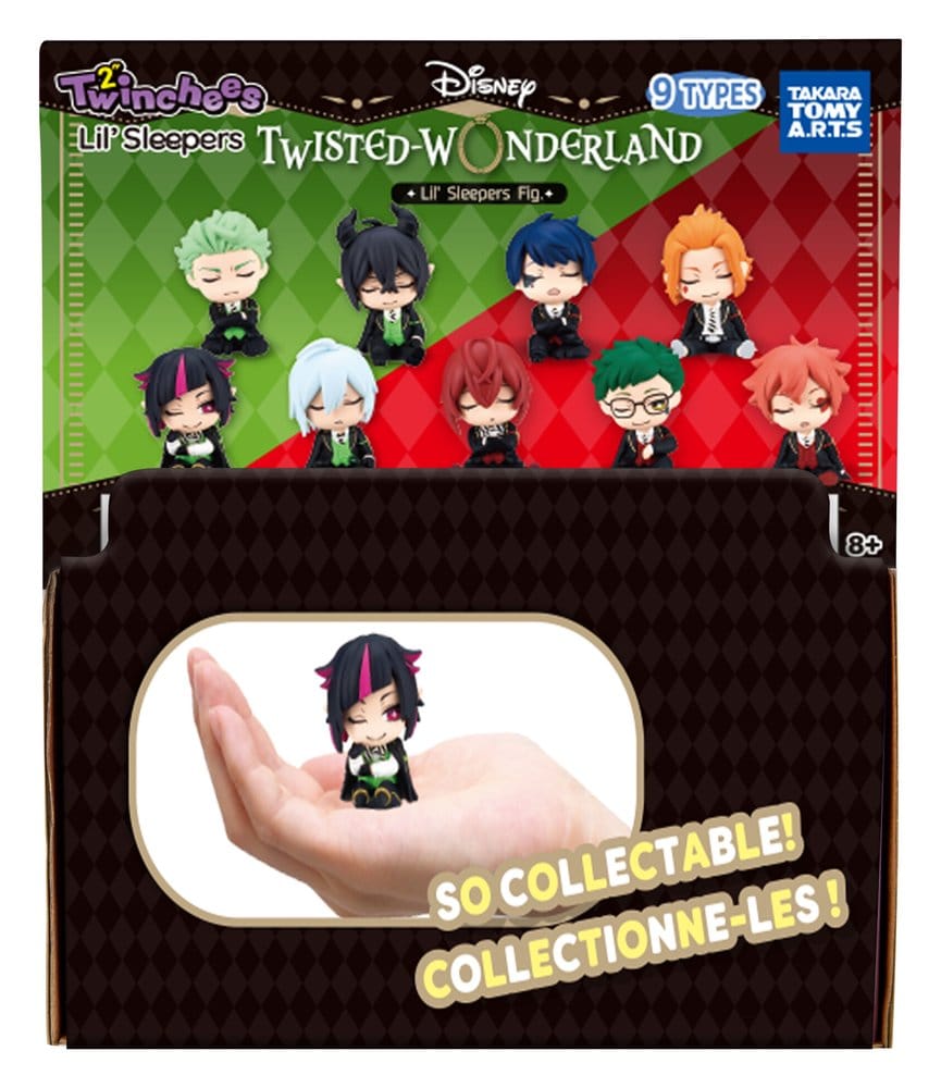 Disney Twisted Wonderland Twinchees Minifiguren Lil' Sleepers 5 cm Blind Pack Display (24) Image 12