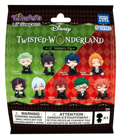 Disney Twisted Wonderland Twinchees Minifiguren Lil' Sleepers 5 cm Blind Pack Display (24) Image 13