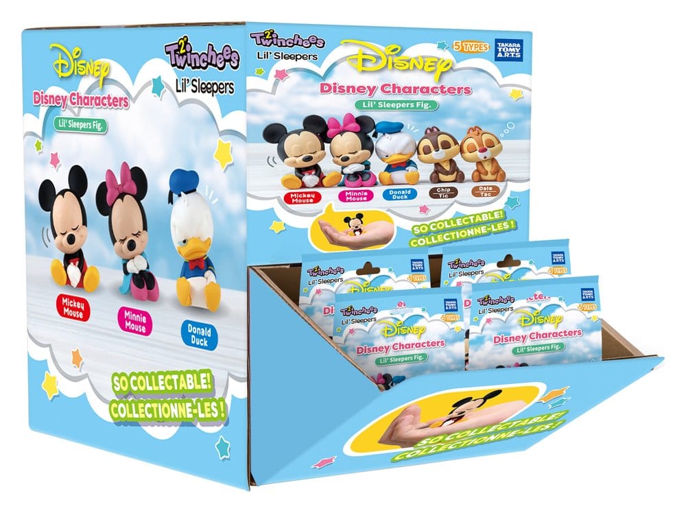 Disney Twinchees Minifiguren Lil' Sleepers 5 cm Blind Pack Display (24) Image 2