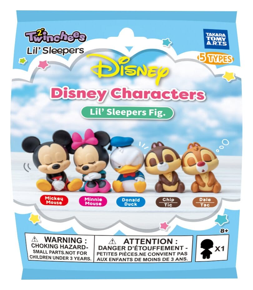 Disney Twinchees Minifiguren Lil' Sleepers 5 cm Blind Pack Display (24) Image 5
