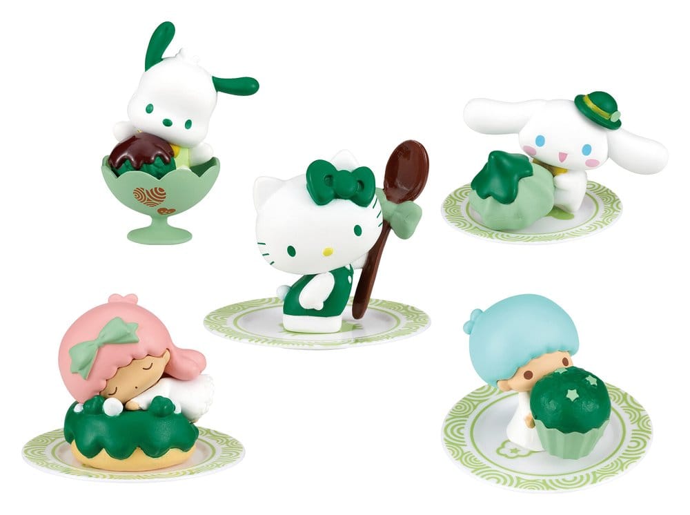Sanrio Twinchees Minifiguren Hello Kitty & Friends Ich liebe Matcha 5 cm Blind Pack Display (24) Image 1