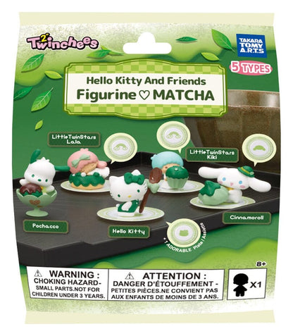 Sanrio Twinchees Minifiguren Hello Kitty & Friends Ich liebe Matcha 5 cm Blind Pack Display (24) Image 9